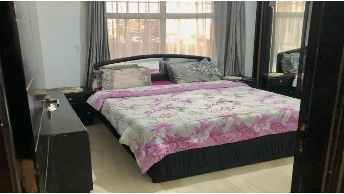 Apartment for rent, furnished, ground floor with a