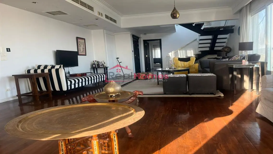Modern duplex with nile view terrace 3bedrooms