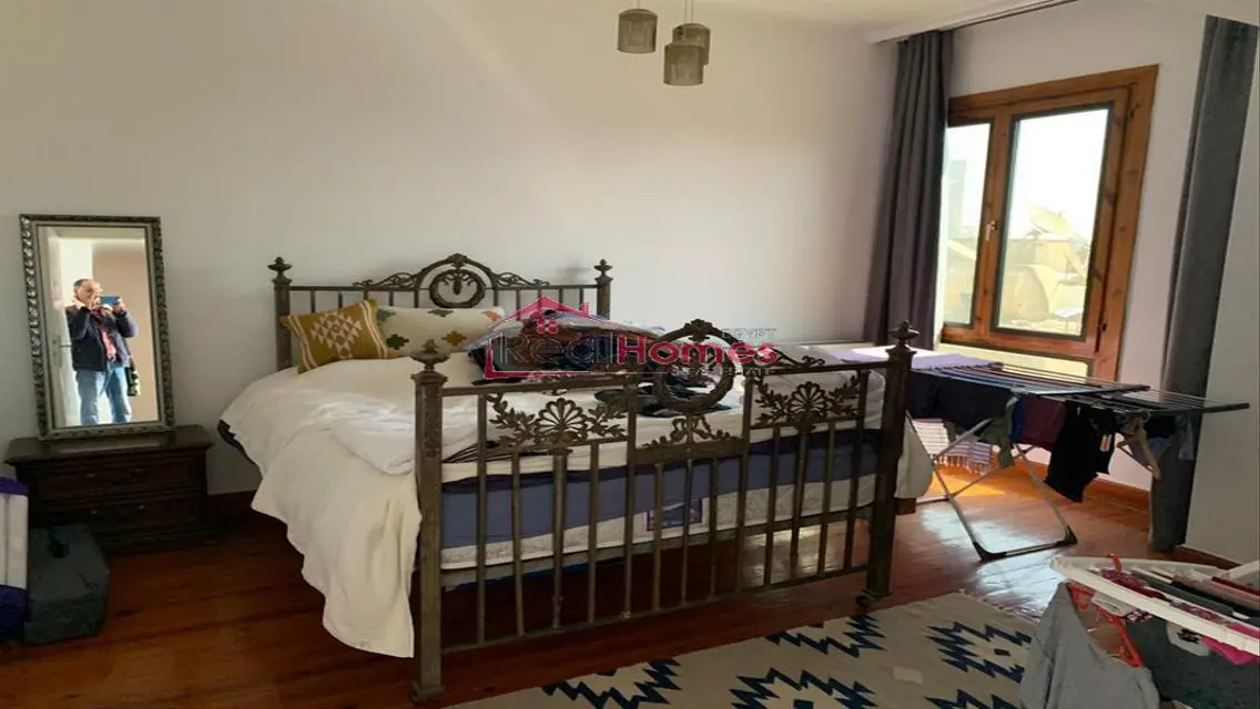 High ceiling nile view apartment for rent