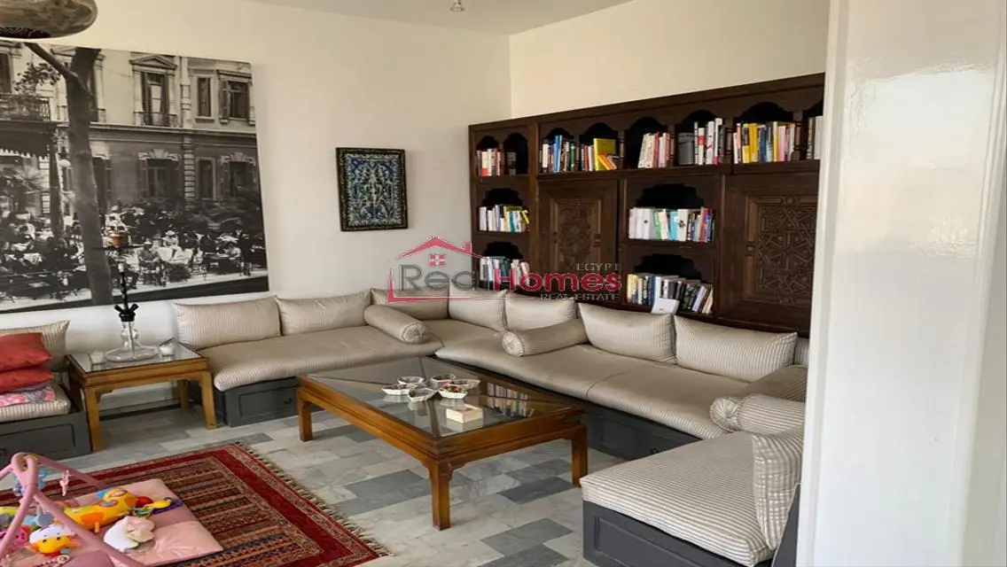 High ceiling nile view apartment for rent
