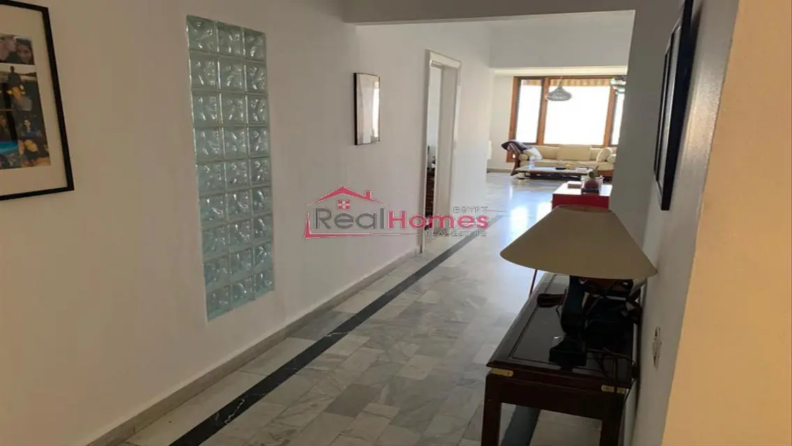 High ceiling nile view apartment for rent