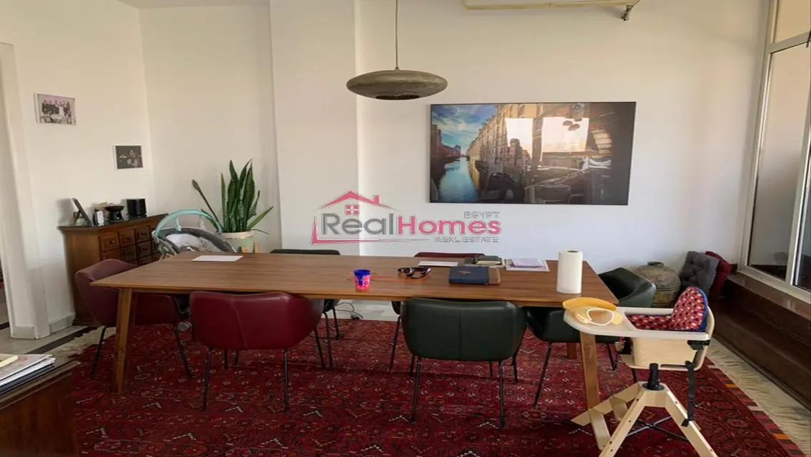 High ceiling nile view apartment for rent