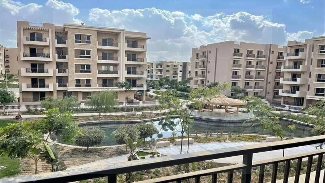 شقه اوبن فيو علي جاردن لوكيشن مميز , تاج سيتي