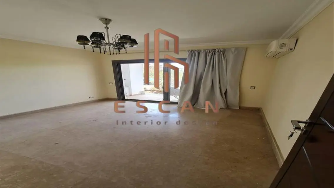 شقة للايجار فى تاج سلطان بالتكييفات ارضى بجاردن