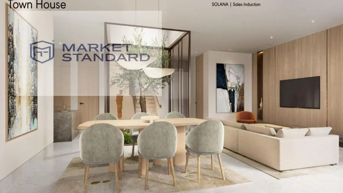 Fully Finished Town house at solana Prime location