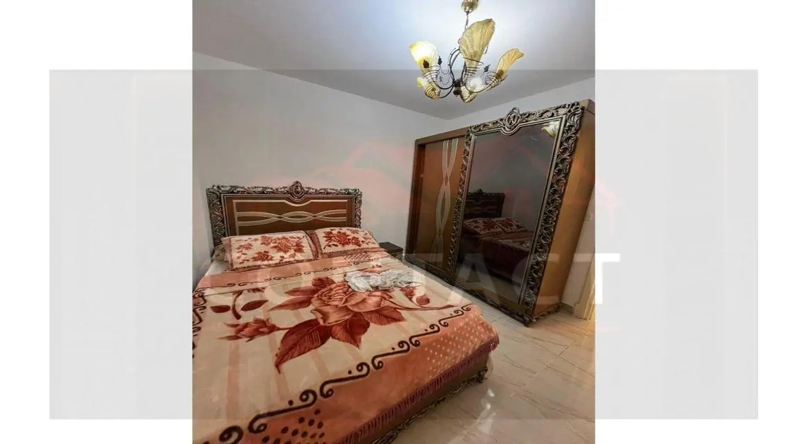 Madinaty Apartment 78 m for rent, wide garden view