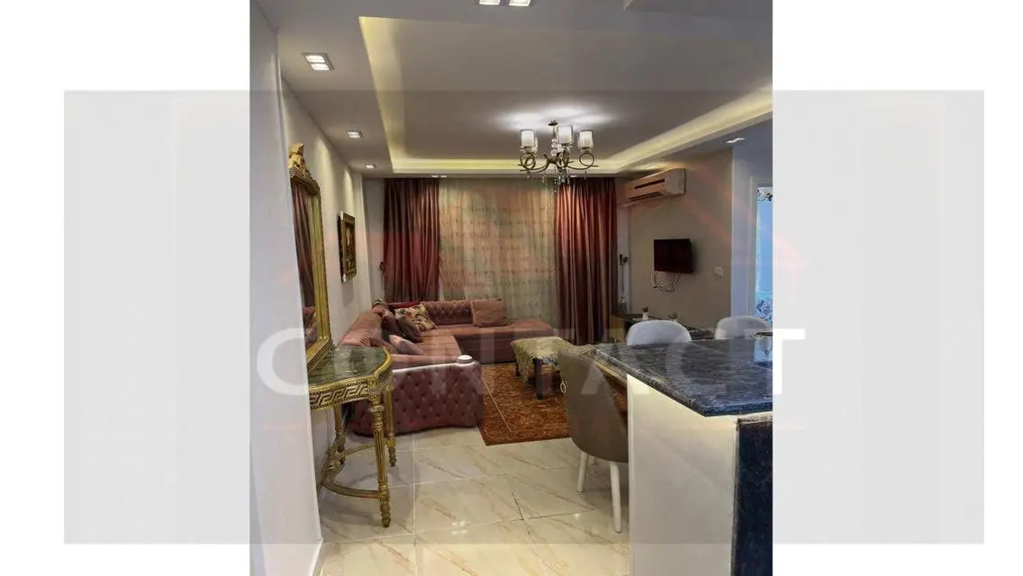 Madinaty Apartment 78 m for rent, wide garden view
