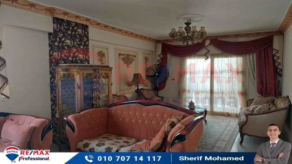 شقة للبيع بسيدي جابر خطوات للبحر و تري البحر