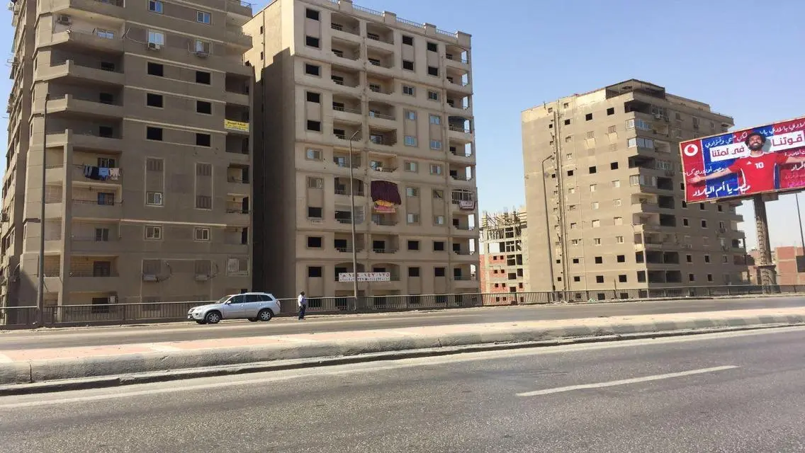 للبيع شقة 142 م المعادى الجديدة صقر قريش واجهه