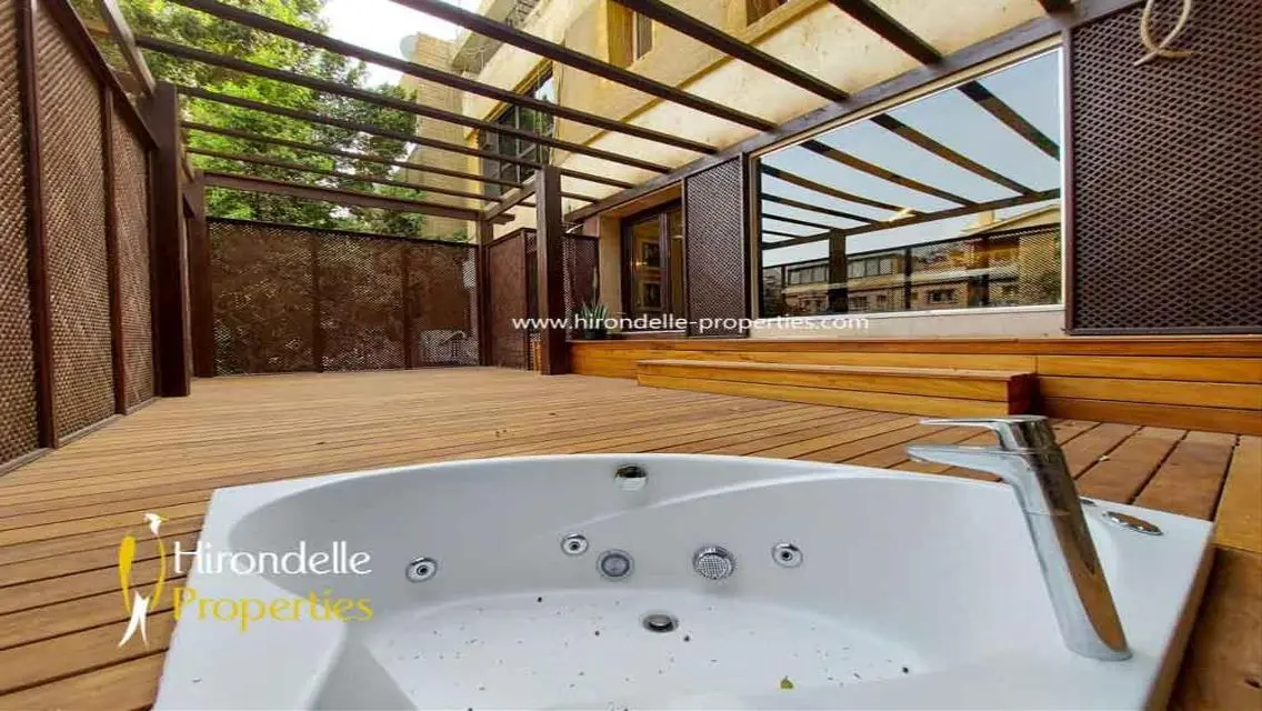 Duplex With Big Terrace For Rent In Maadi Degla