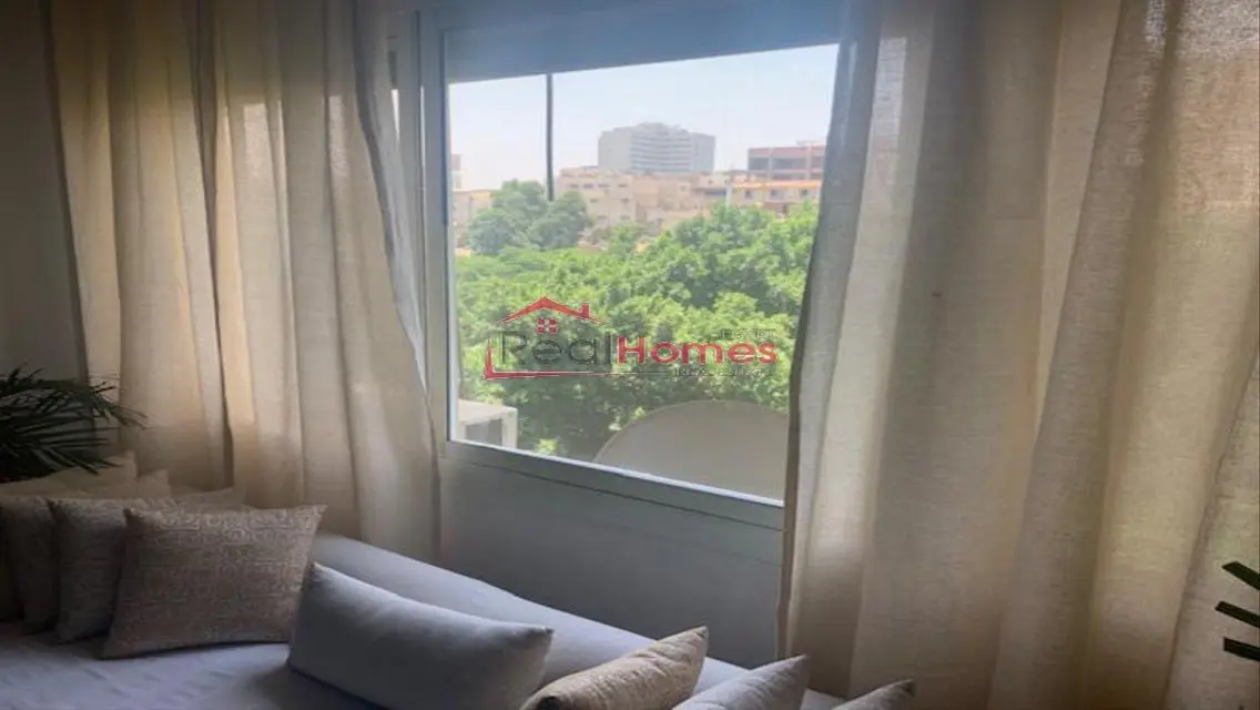 Unique furnished apartment garden view for rent