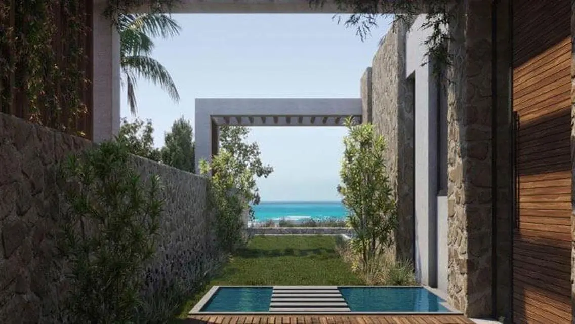 شاليه متشطب قريب جداً من البحر فى أزها بجانب سيشور