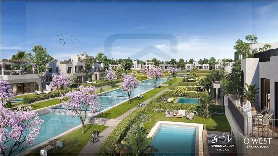تاون هاوس بموقع مميز فى او ويست اكتوبر بمقدم 5%