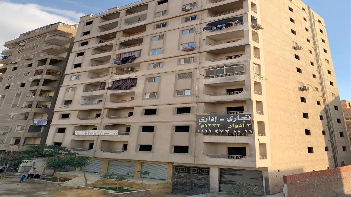 شقة للبيع 142 م المعادى الجديدة واجهه امامية فيو مفتوح استلام فورى خلف عمارات صقر قريش