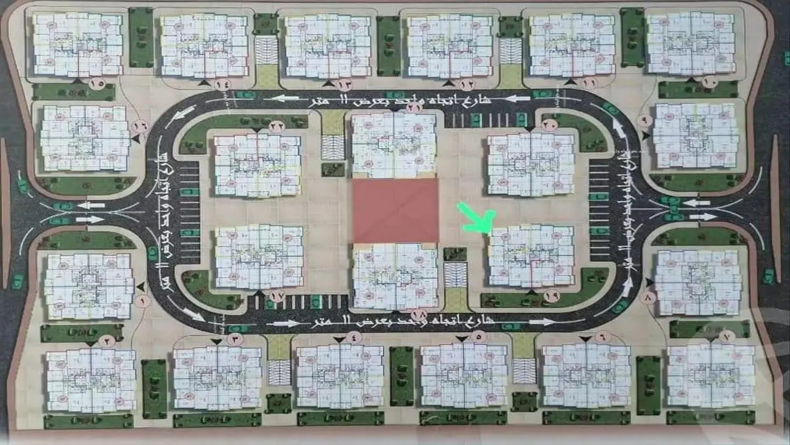 شقتين للبيع كومباوند جمعيه الابراج دار مصر الاندلس
