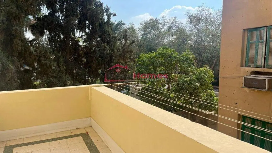 Unique apartment for rent with balcony garden view