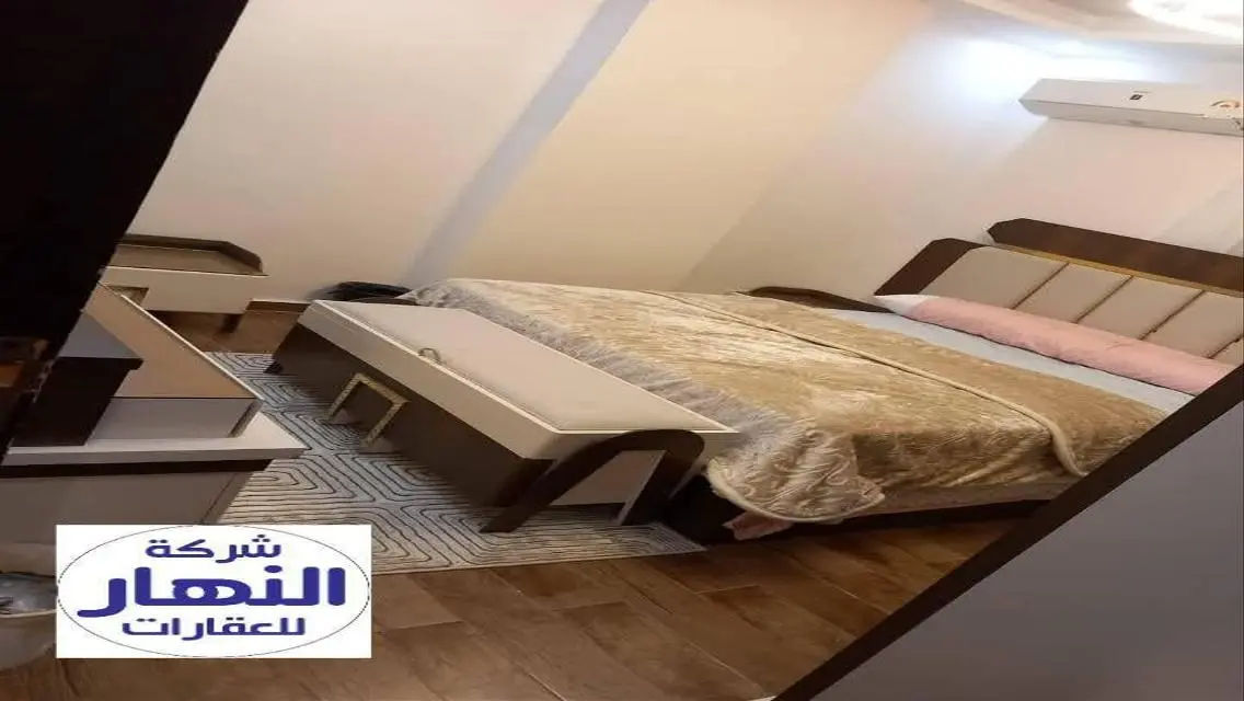 شقه مفروشه للايجار بالشطر ال13 بزهراء المعادي