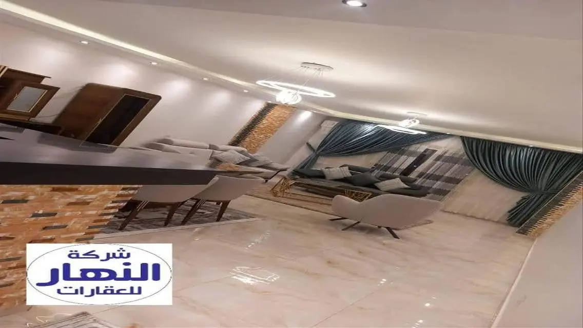 شقه مفروشه للايجار بالشطر ال13 بزهراء المعادي