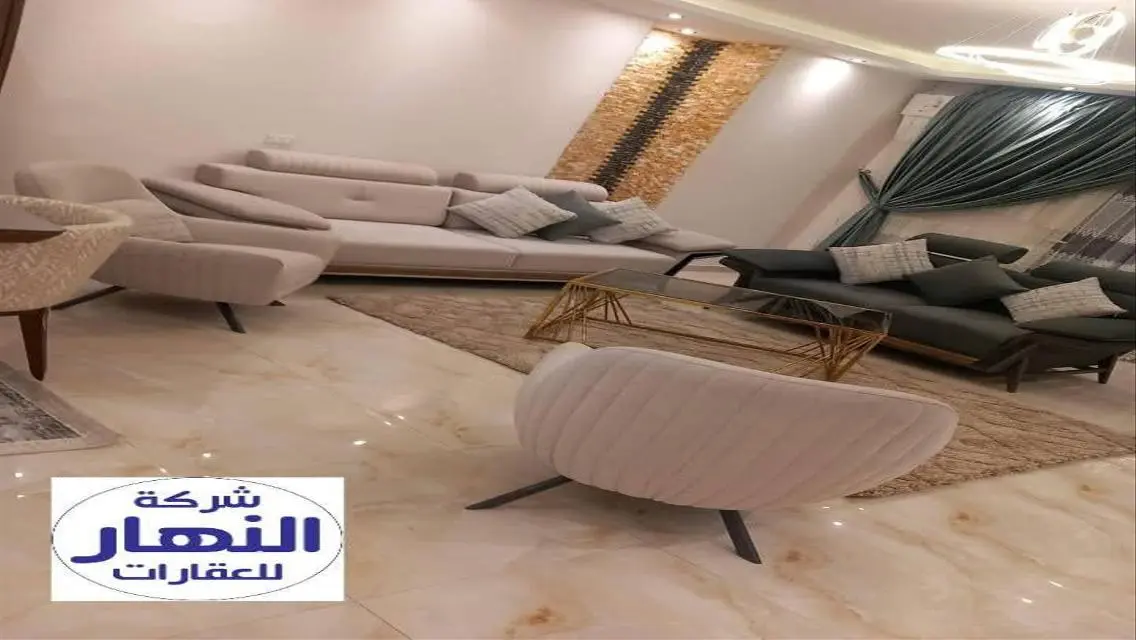 شقه مفروشه للايجار بالشطر ال13 بزهراء المعادي