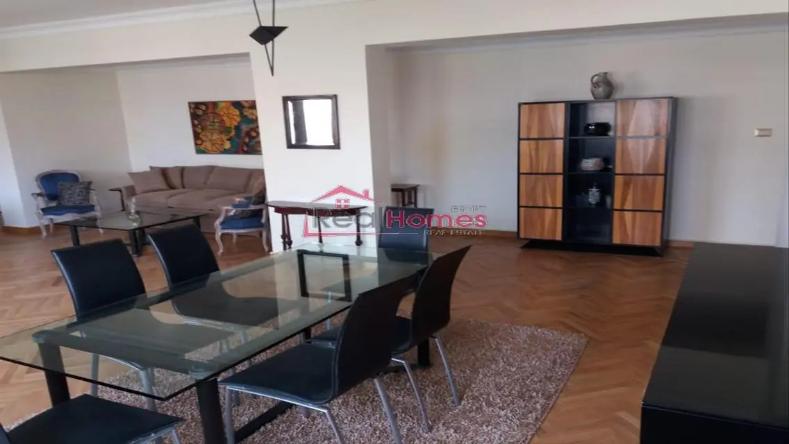 Ultra modern apartment with terrace garden view
