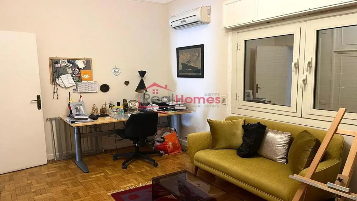 Unique high ceiling apartment in south zamalek