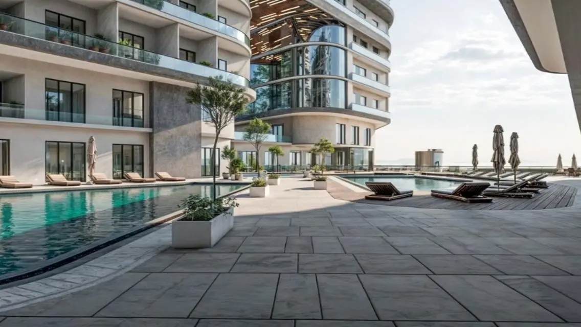 Fully finished apartment for sale in installments 