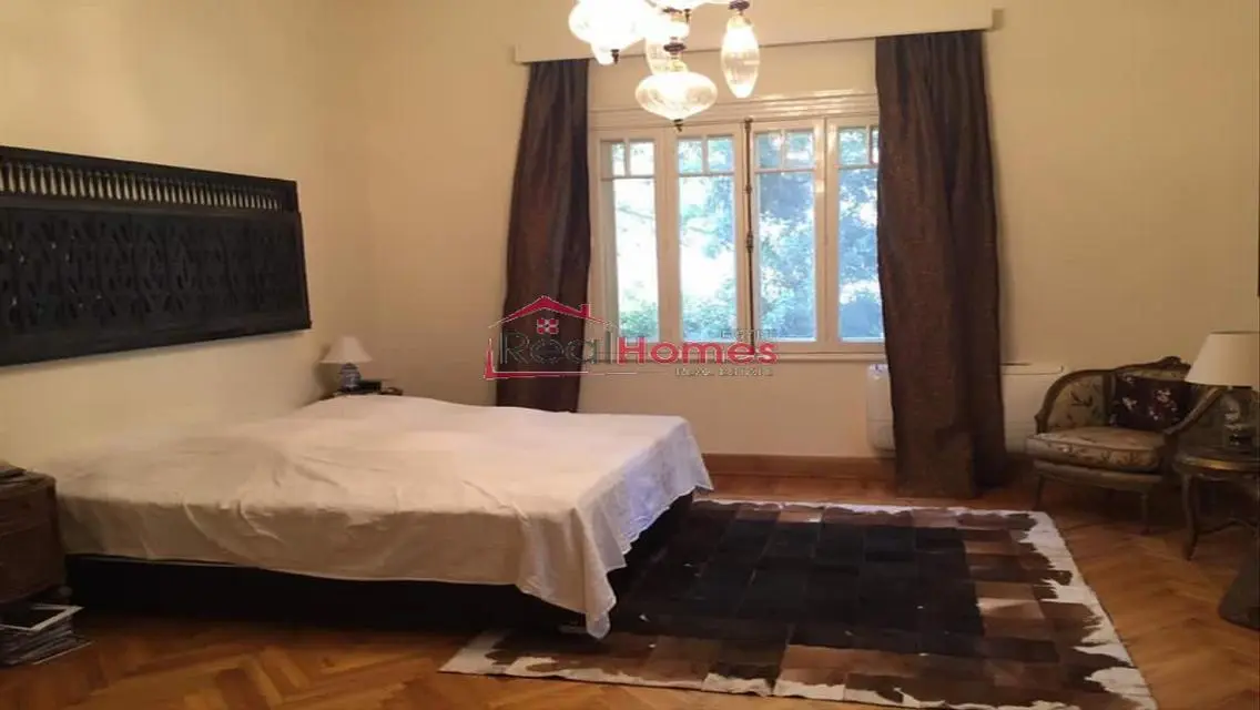 High ceiling renovated apartment unique building