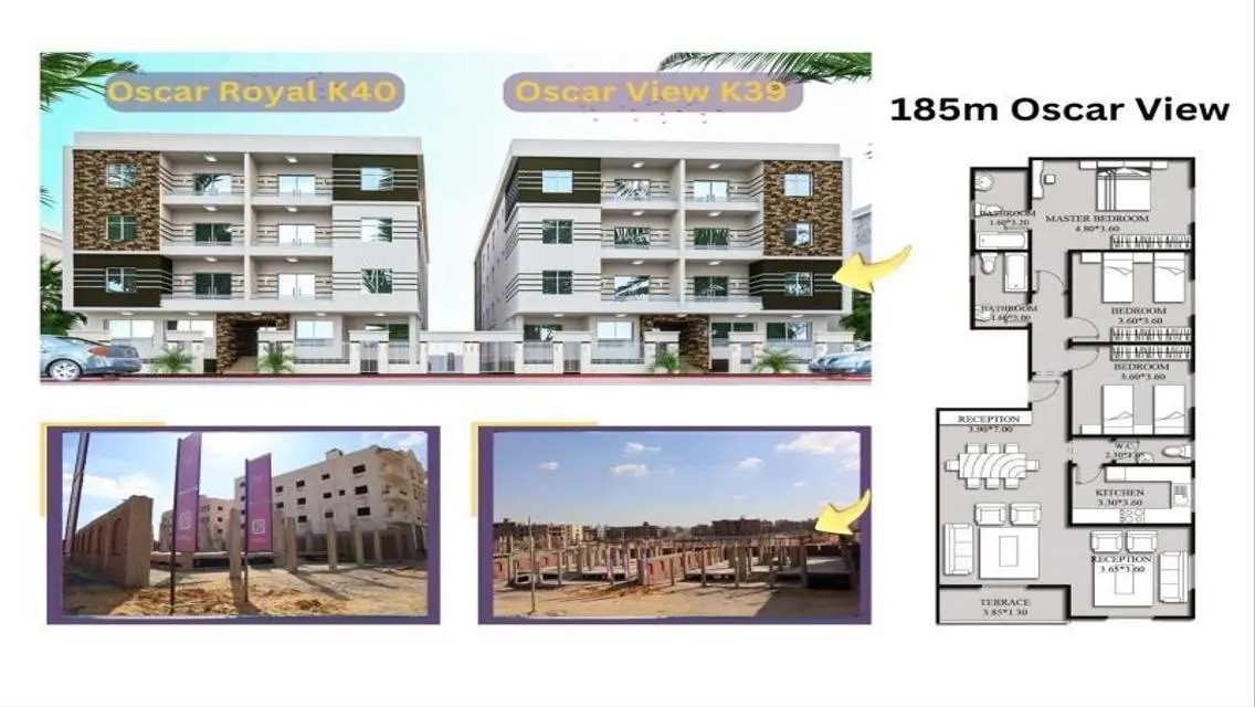 Elegant apartment in Oscar View, Fifth Settlement