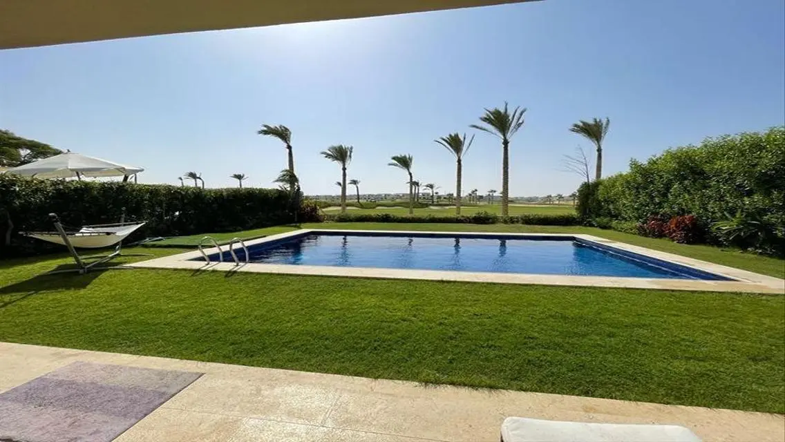 فيلا للايجار فى هاسيندا باى ب حمام سباحه خاص