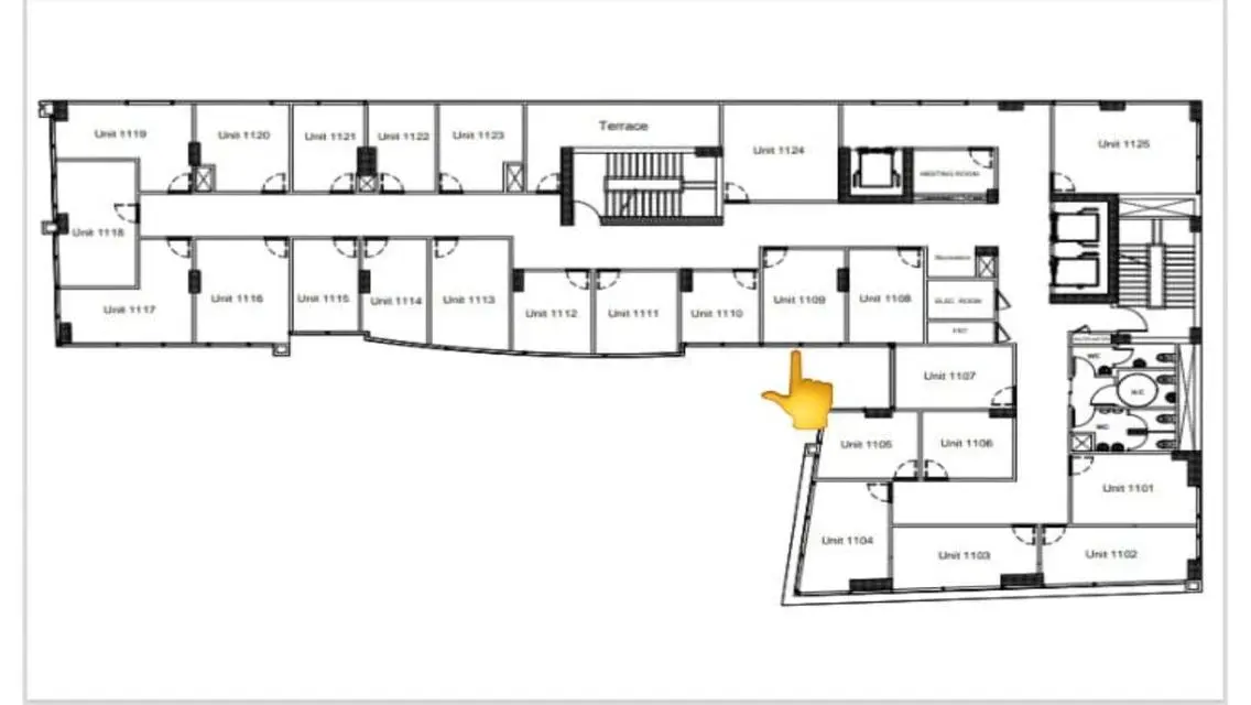 Fully Equipped Office with 34 Meeting Rooms