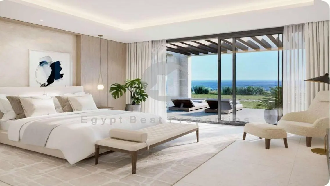أقل سعر دوبلكس شاليه غرفتين إطلالة علي البحر مميزة