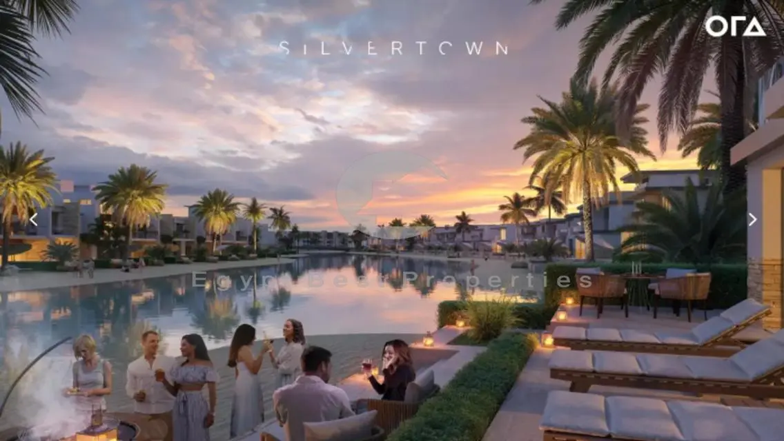 شالية فندقي في silver sand باقل مقدم و سعر
