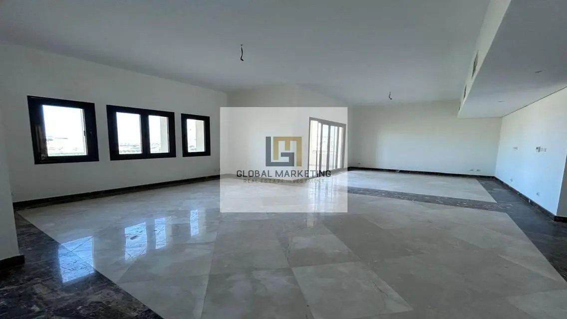 Semi-furnished villa, super deluxe finishing