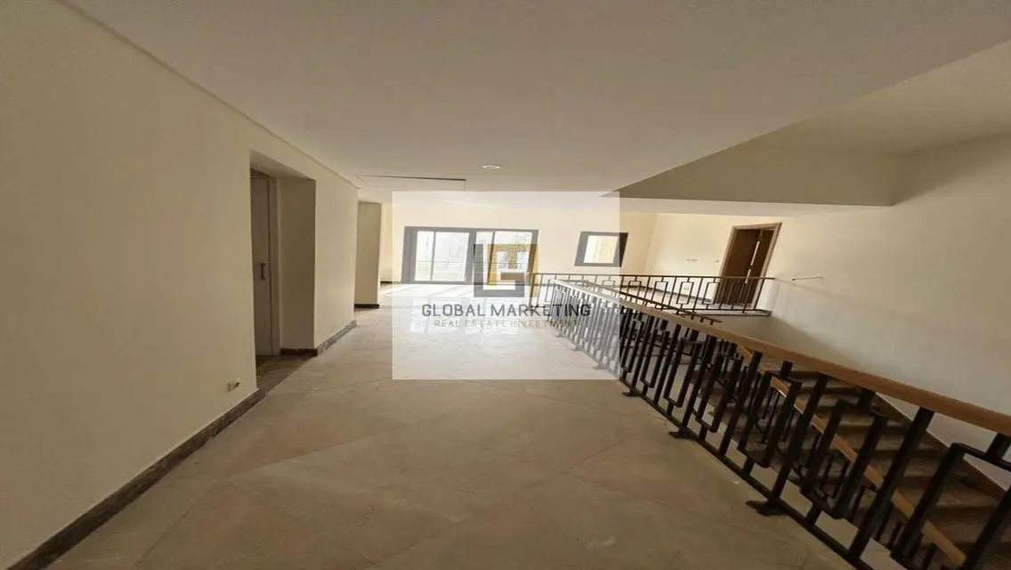Semi-furnished villa, super deluxe finishing