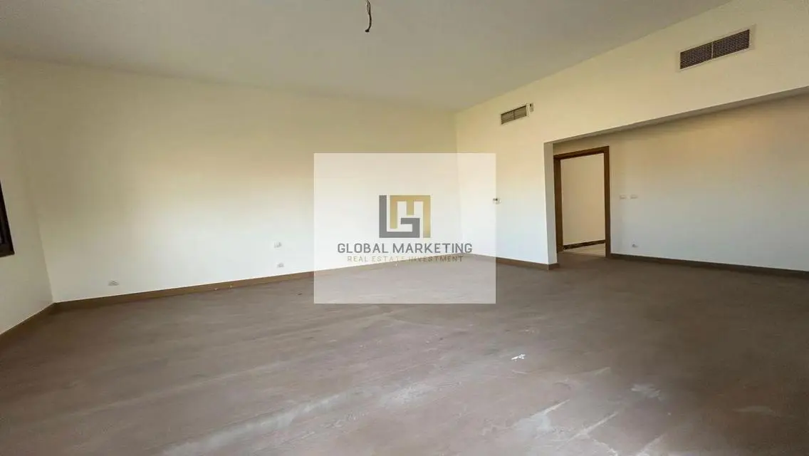 Semi-furnished villa, super deluxe finishing
