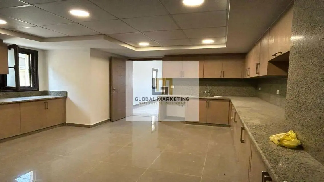 Semi-furnished villa, super deluxe finishing