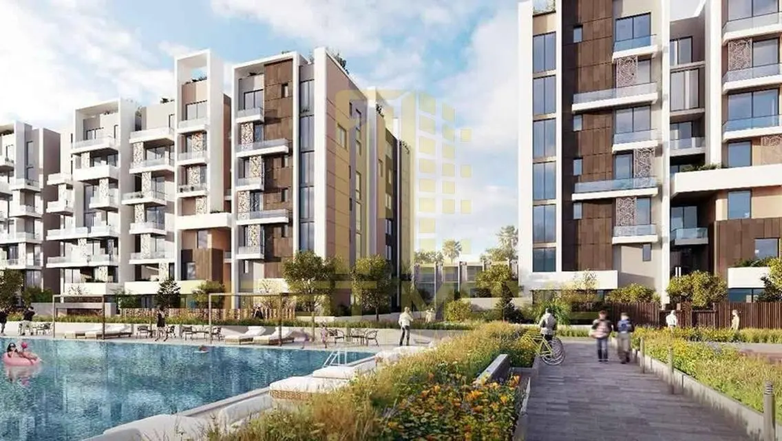 finished apartment 112m in Reportag Mostakbal City