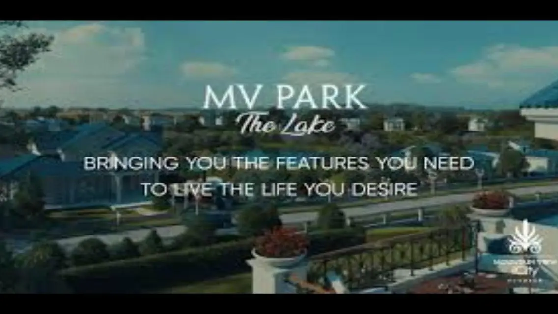 i villa for sale in mv park Lake view