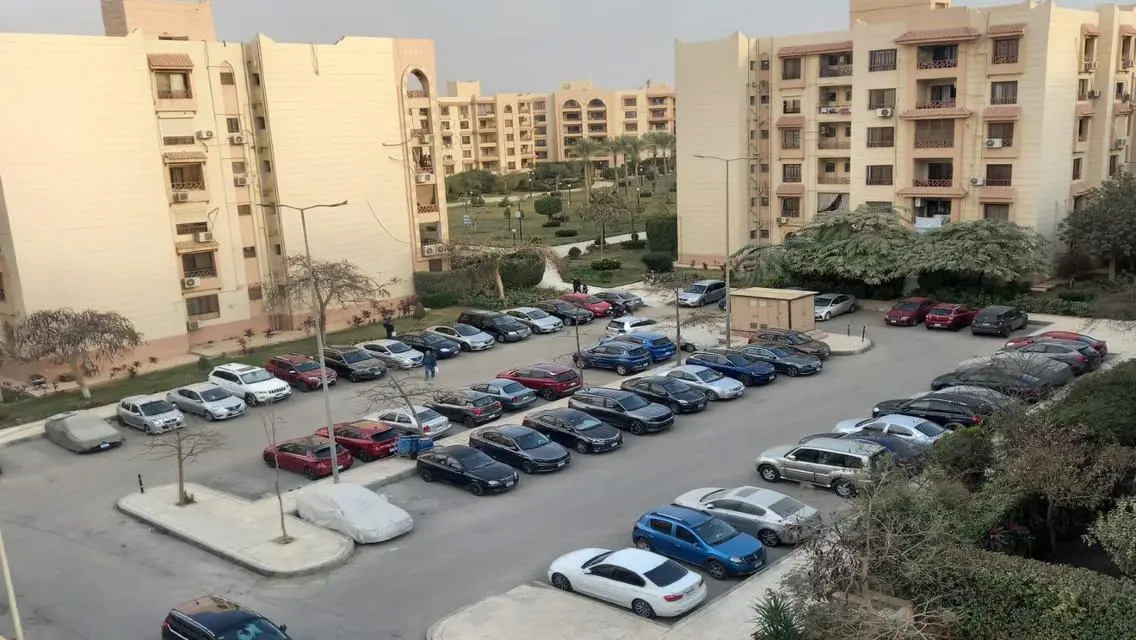 شقةجاهزه للسكن127م للبيع ف الرحاب المرحلة الخامسة 