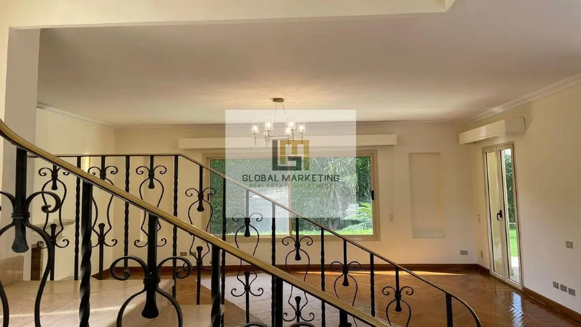 Villa swimming pool for rent in Katameya Heights .