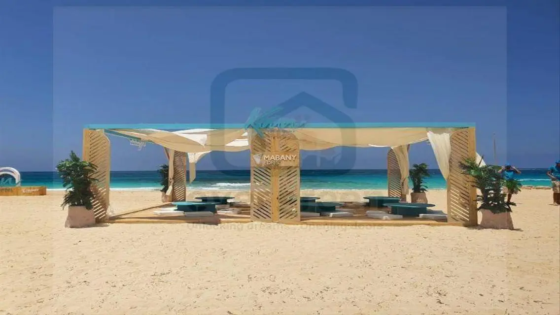 sea view FullyFinish chalet, Koun Ras AlHekma 5%DP