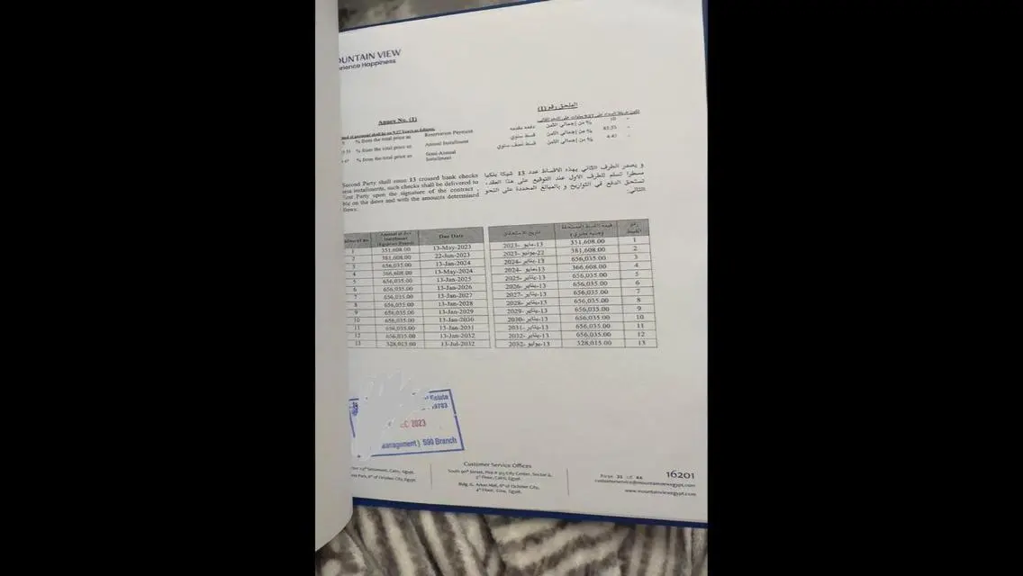 بسعر مميز جدا شقه ريسيل في نورث بارك