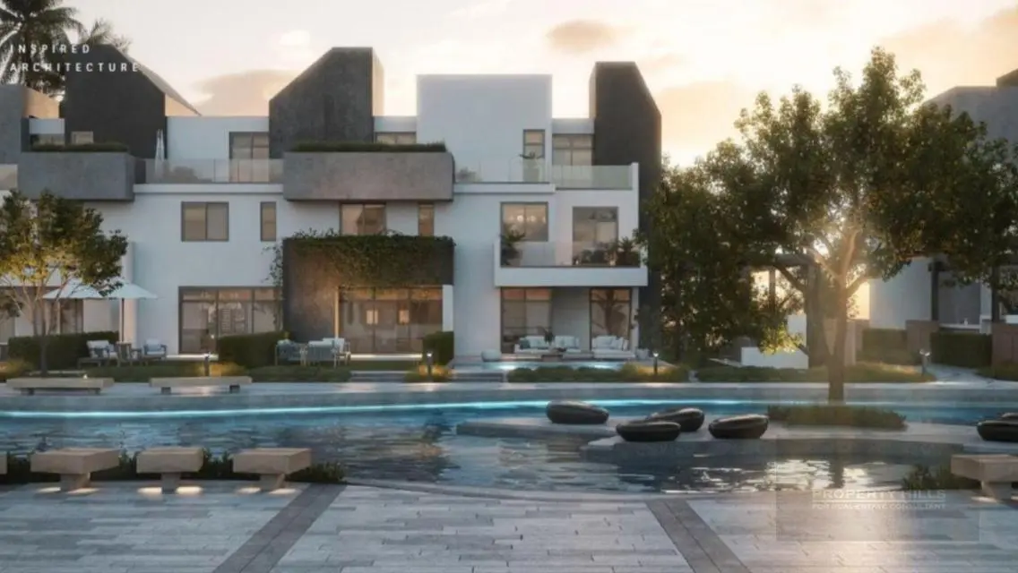 Finished villa with pool, 10-Years Installments