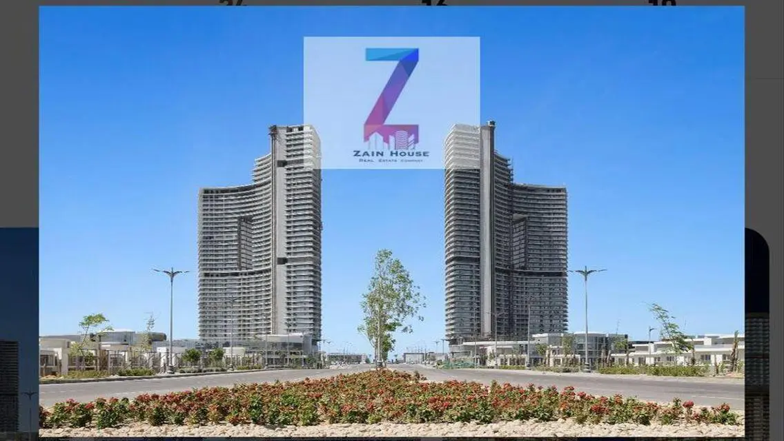 Sea View Alamein Towers Chalet 210 meters The Gate 6 Tower