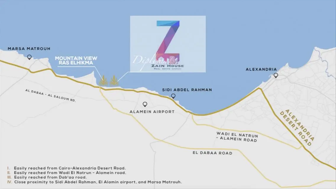 Chalet for sale in Mountain View Ras El Hekma, Nor