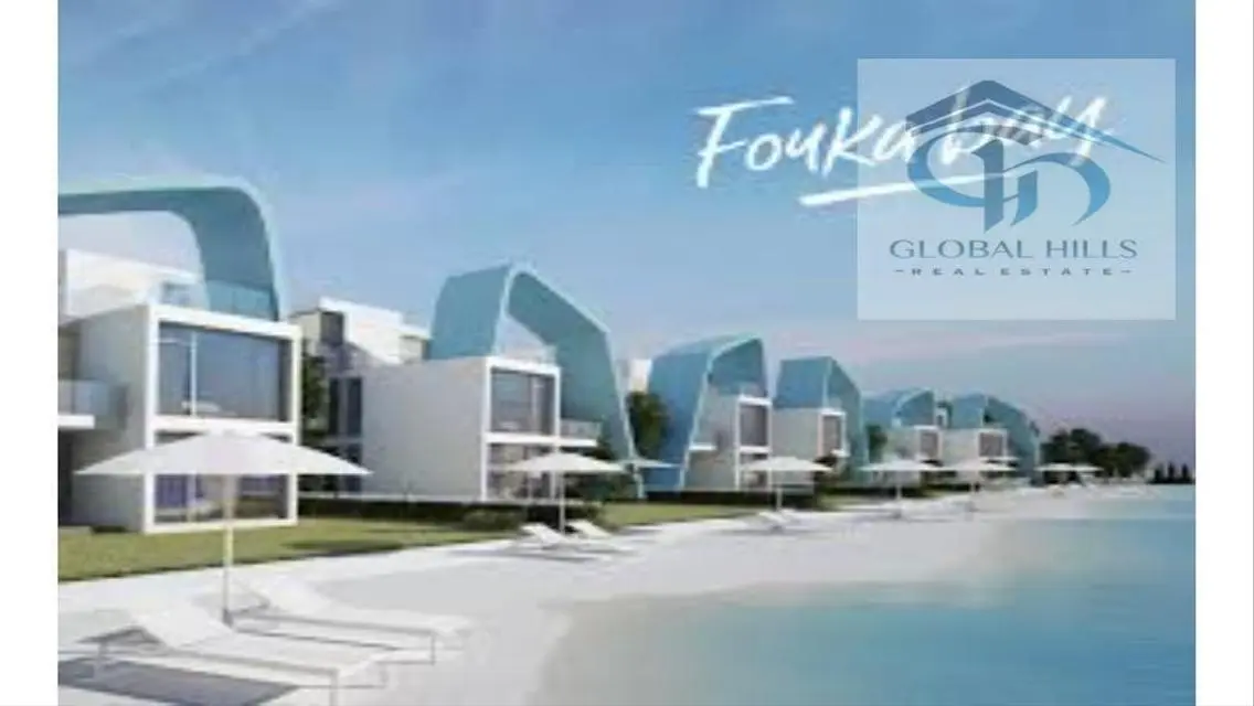 Chalet for sale  in fouka bay north coast on lagon