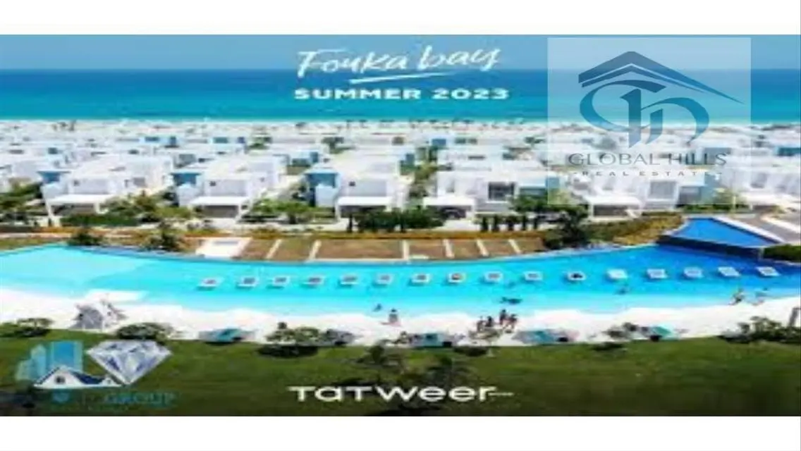Chalet for sale  in fouka bay north coast on lagon