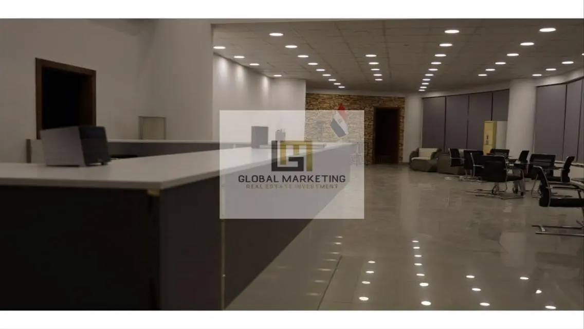 3500m2 finished office in the industrial area