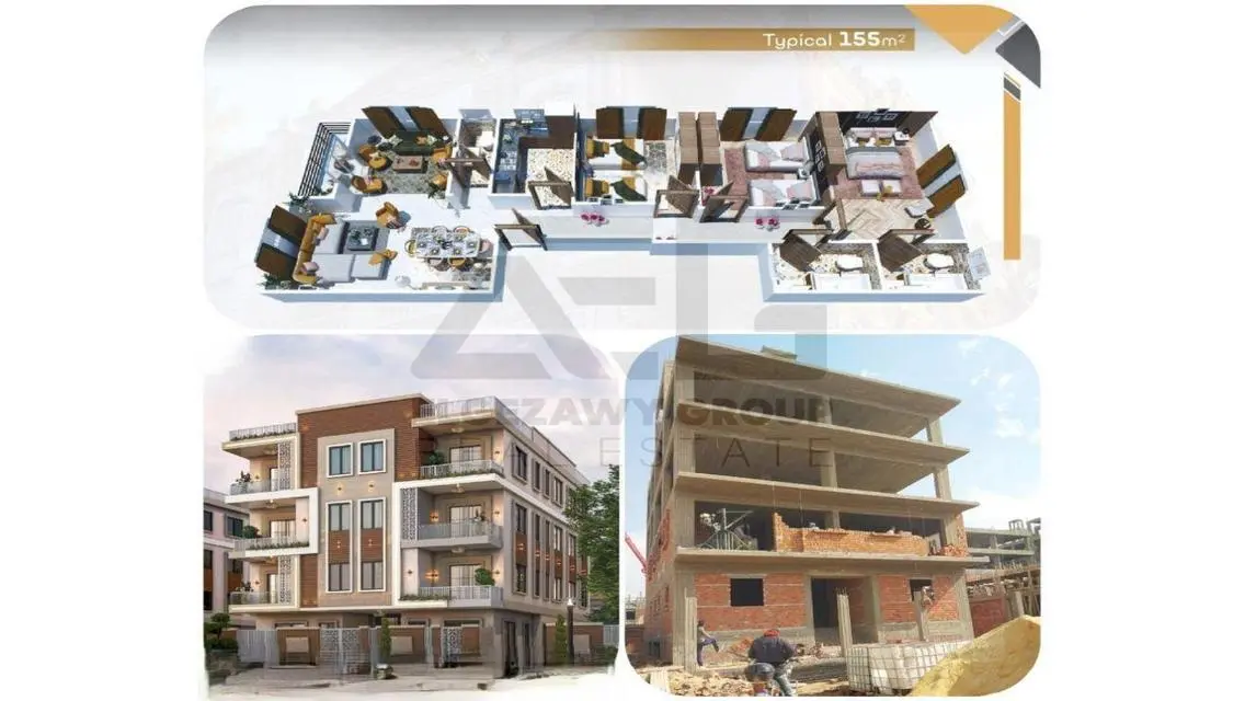 Luxury Apartment with 155 Meters and Security Guard
