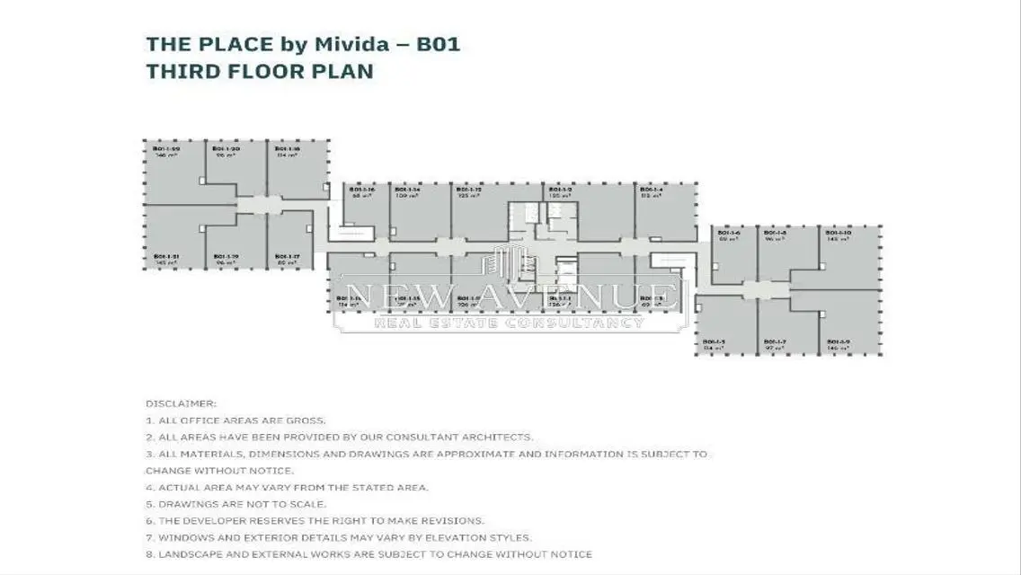 A floor for rent|The placeMivida|Fifth settlement